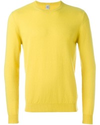 Yellow Crew-neck Sweater