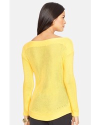 Lauren Ralph Lauren Boatneck Cotton Sweater