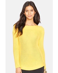 Lauren Ralph Lauren Boatneck Cotton Sweater