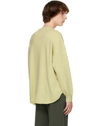 Extreme Cashmere Green N53 Crew Hop Sweater