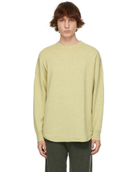 Extreme Cashmere Green N53 Crew Hop Sweater