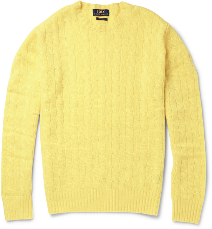 ... Polo Ralph Lauren Polo Ralph Lauren Cable-Knit Cashmere Sweater
