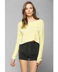 Silence & Noise Silence Noise Stitch Cropped Sweater