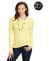 Lord & Taylor Spring Cashmere Crew Neck Sweater