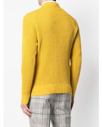 AMI Alexandre Mattiussi Textured Crewneck Sweater