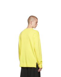 Loewe Yellow Anagram Sweater