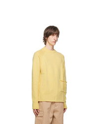 Jacquemus Yellow La Maille Mazan Sweater