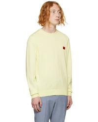 Hugo Yellow San Cassius C Sweater