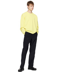 Solid Homme Yellow Sweater