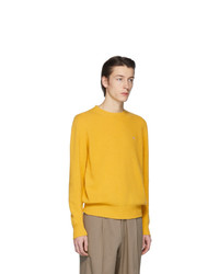 Etro Yellow Wool Crewneck Sweater