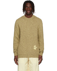 Jil Sander Yellow Wool Polyester Sweater