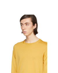 Lanvin Yellow Wool Sweater