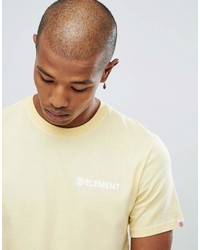 Element Blazin T Shirt In Yellow