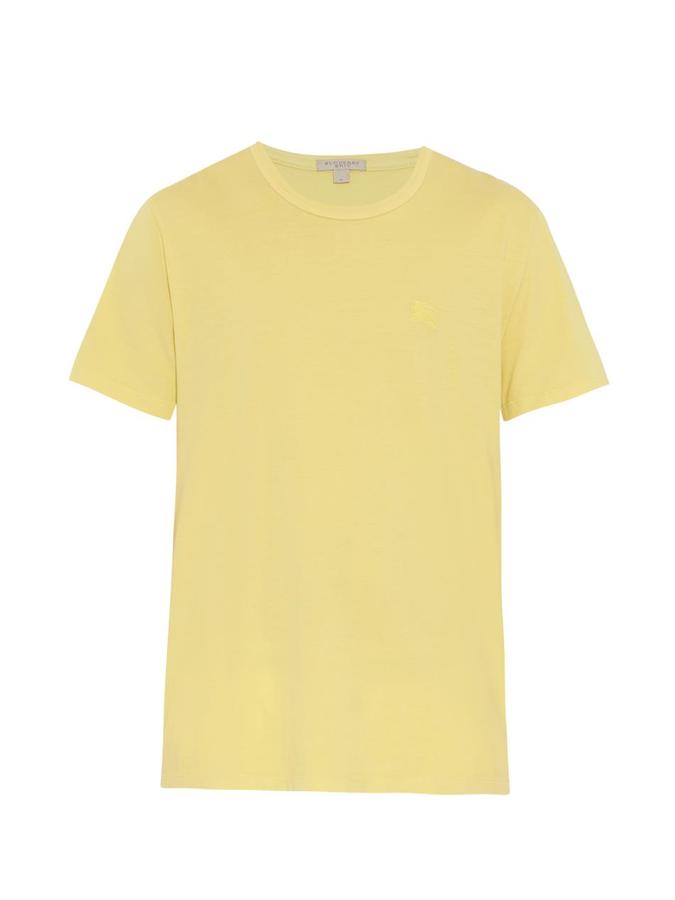 burberry yellow t shirt