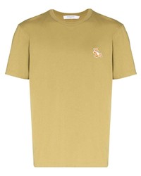 MAISON KITSUNÉ Chillax Fox Patch T Shirt