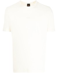 BOSS Deed Logo Detail Cotton T Shirt