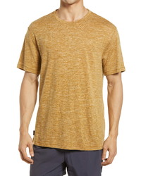 Icebreaker Dowlas Merino Wool Linen Crewneck T Shirt