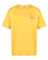 Kenzo Logo Patch Cotton T Shirt