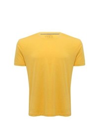 M&Co Basic Essential Jersey Soft Crew Neck T Shirt Yellow Xxl