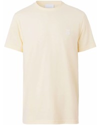 Burberry Monogram Embroidered T Shirt