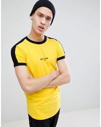 Sixth June Muscle T Shirt In Yellow