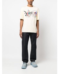 Moschino New Wave Logo Cotton T Shirt