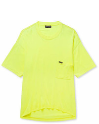 Balenciaga Oversized Cotton Jersey T Shirt