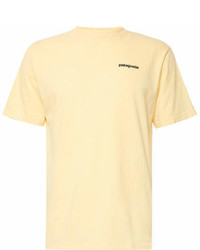 Patagonia P 6 Responsibili Tee Printed Cotton Blend Jersey T Shirt