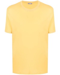 Zanone Plain Cotton T Shirt
