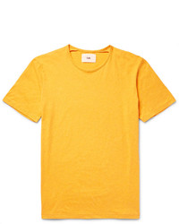 Folk Slub Cotton Jersey T Shirt