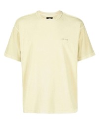 Stussy The Pig Dyed Inside Out Crew Neck T Shirt
