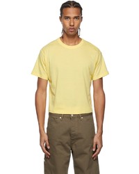 Heron Preston for Calvin Klein Three Pack Yellow Black Season 2 Lightweight T Shirts