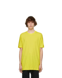 11 By Boris Bidjan Saberi Yellow Basic T Shirt