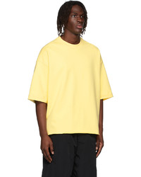 Jil Sander Yellow Cotton T Shirt