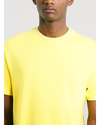 Topman Yellow Crew Neck T Shirt