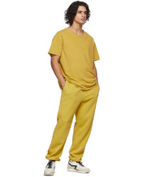 Les Tien Yellow Crewneck T Shirt