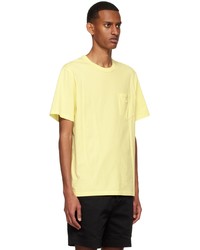 MAISON KITSUNÉ Yellow Fox Patch T Shirt