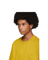 Norse Projects Yellow Joannes Pocket T Shirt