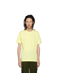 Comme Des Garcons SHIRT Yellow Logo T Shirt