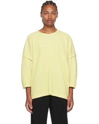 Homme Plissé Issey Miyake Yellow Monthly Color July T Shirt