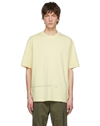 Tom Wood Yellow Organic Cotton T Shirt