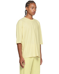 Homme Plissé Issey Miyake Yellow Release T 1 T Shirt