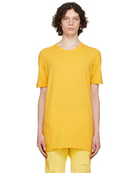 Boris Bidjan Saberi Yellow Rolled T Shirt