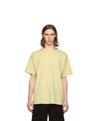 John Elliott Yellow Sun Drenched University T Shirt