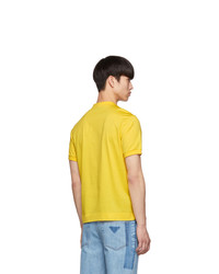 Prada Yellow Wire Of Scotland T Shirt