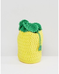 Asos Beach Crochet Pineapple Cross Body Bag