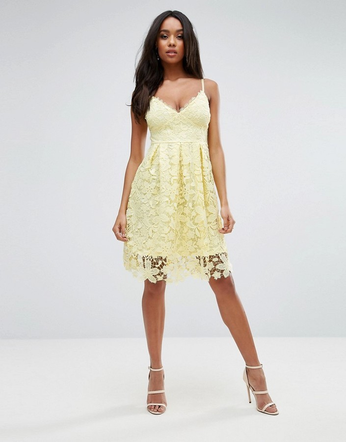 lipsy yellow dress