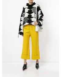 A.W.A.K.E. Cropped Flared Trousers