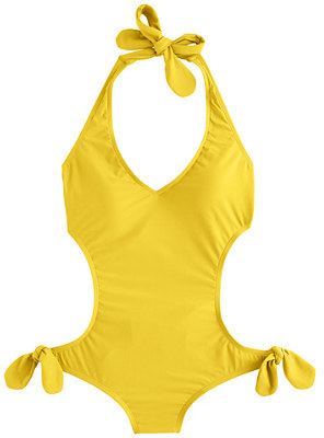 J Crew Cutout One Piece Swimsuit J Crew Lookastic