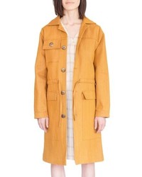 Yellow Denim Coat